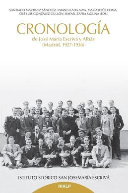 Cronología de Jose María Escrivá Y Albás (Madrid, 1927-1936)
